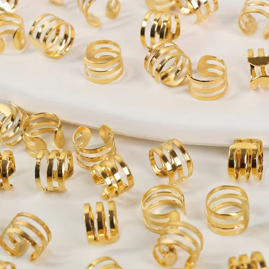 Haar Ringen – Styling Accessoire (20 stuks