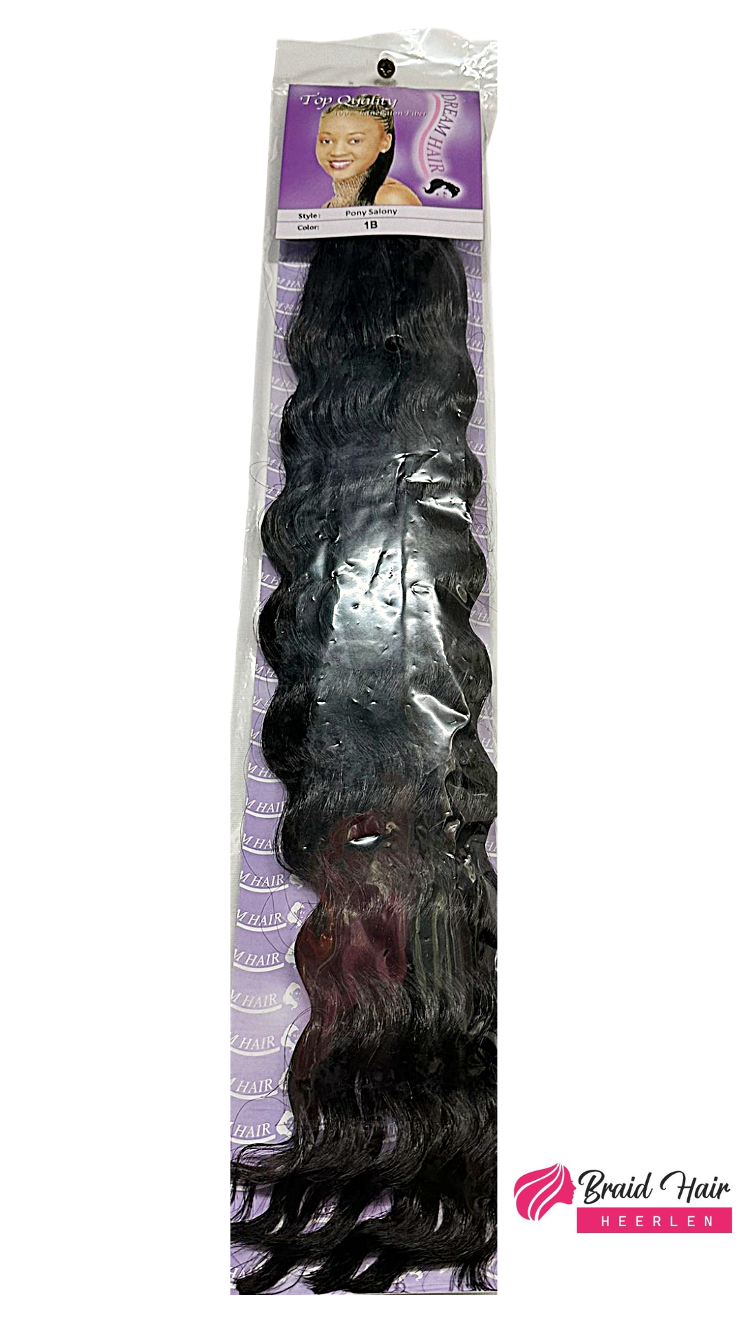 Dream hair Crochet 18" 1B