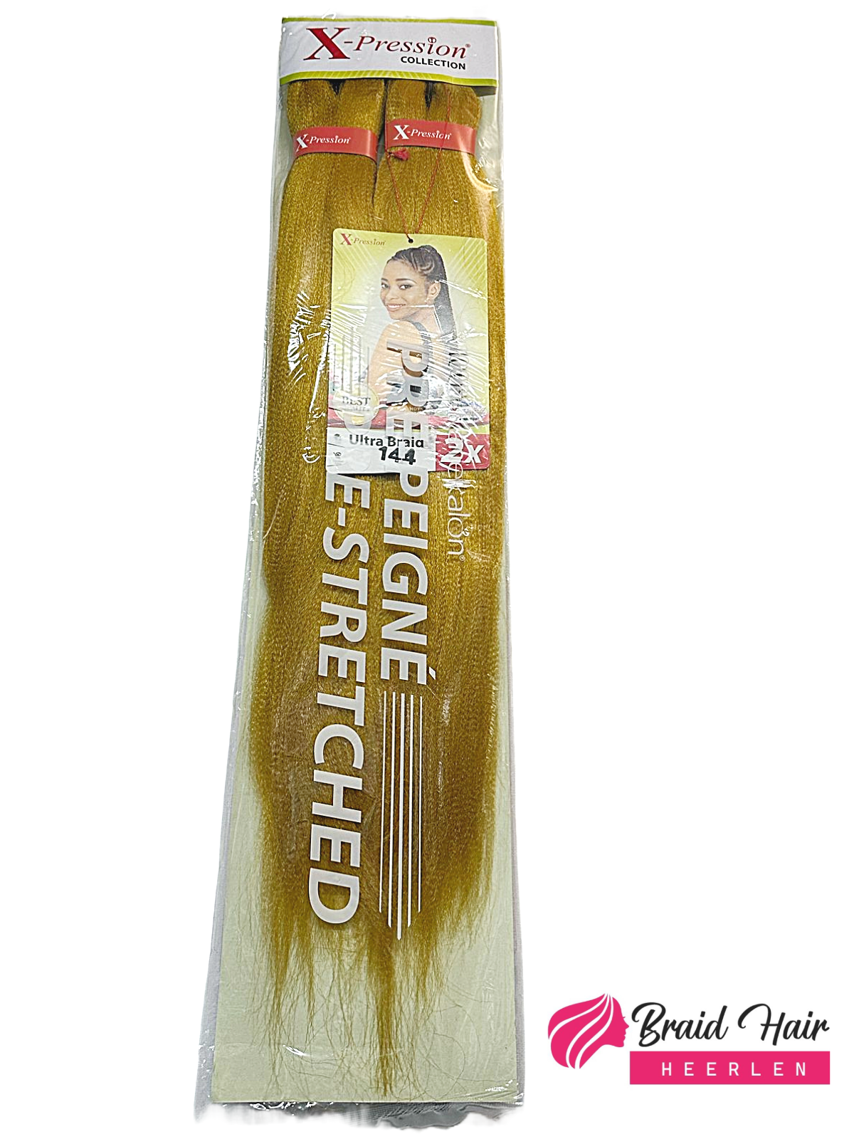 X-pression 2X Pre-Stretched Braid 46'' 144