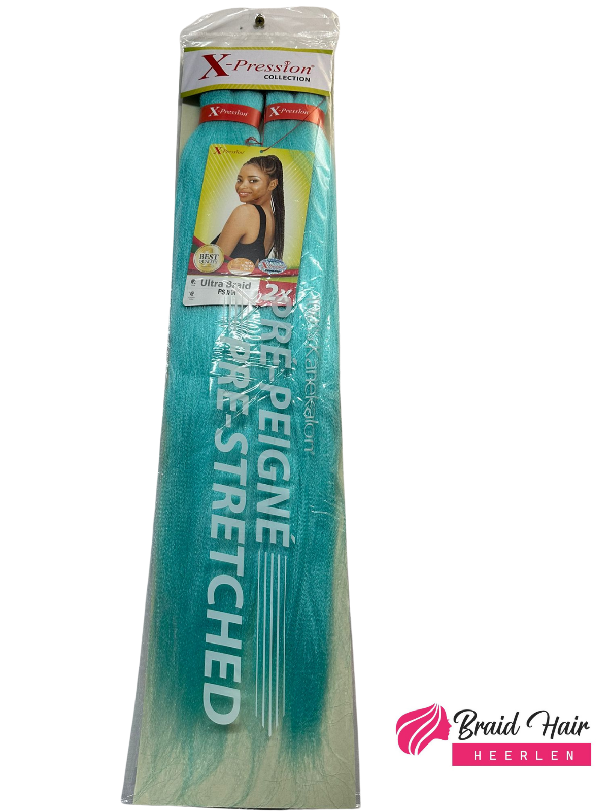 X-pression 2X Pre-Stretched Braid 46''Ps Mint
