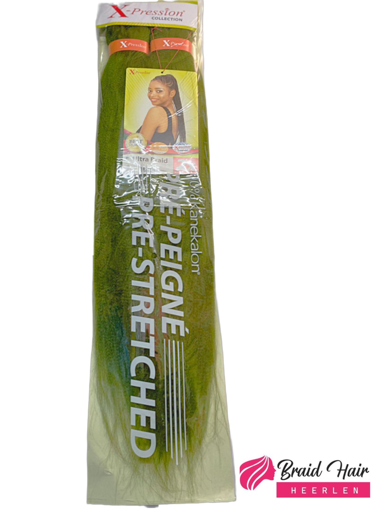 X-pression 2X Pre-Stretched Braid 46'' Marsh