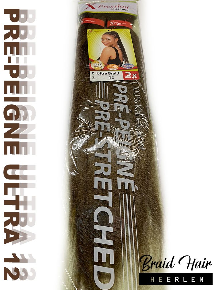 X-pression 2X Pre-Stretched Braid 46'' 12