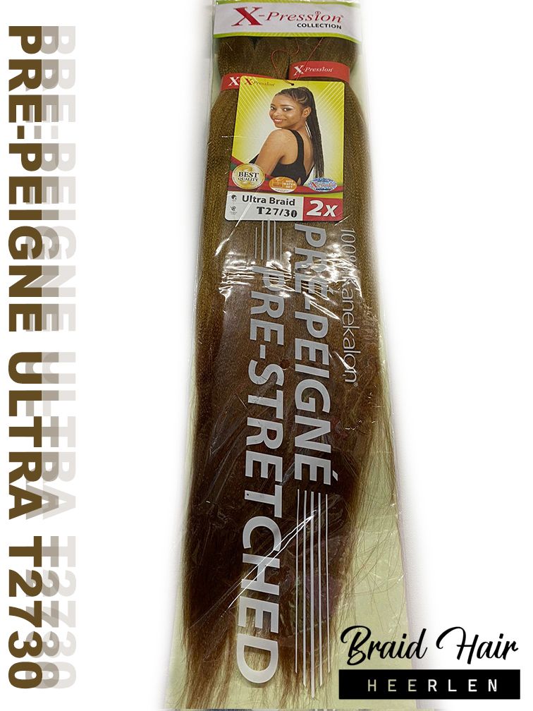 X-pression 2X Pre-Stretched Braid 46'' T27/30