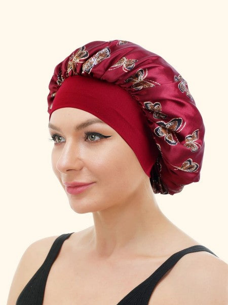 Haarmuts met vlinderprint,