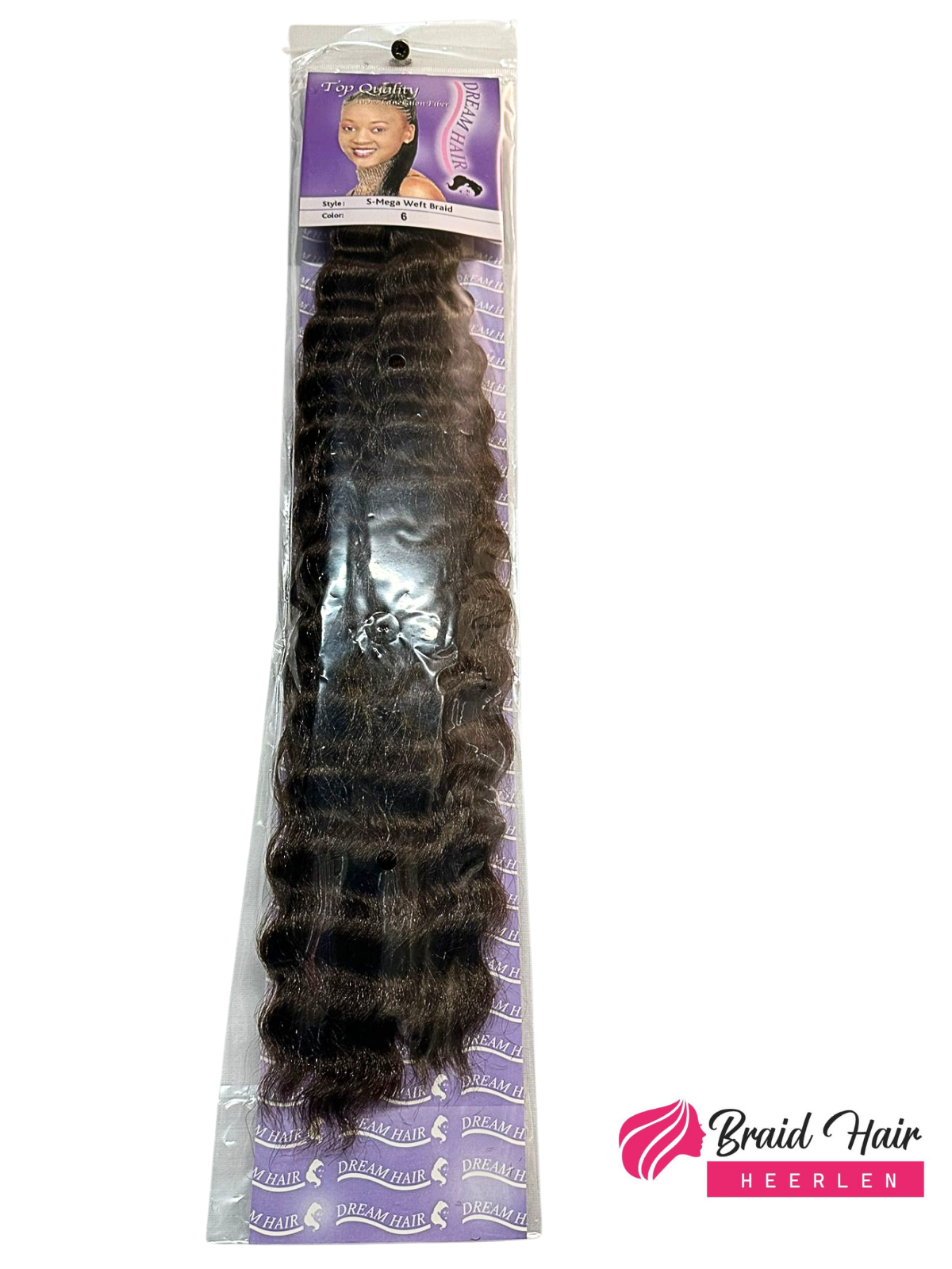 Dream hair Crochet - s-mega weft braid 18" 6