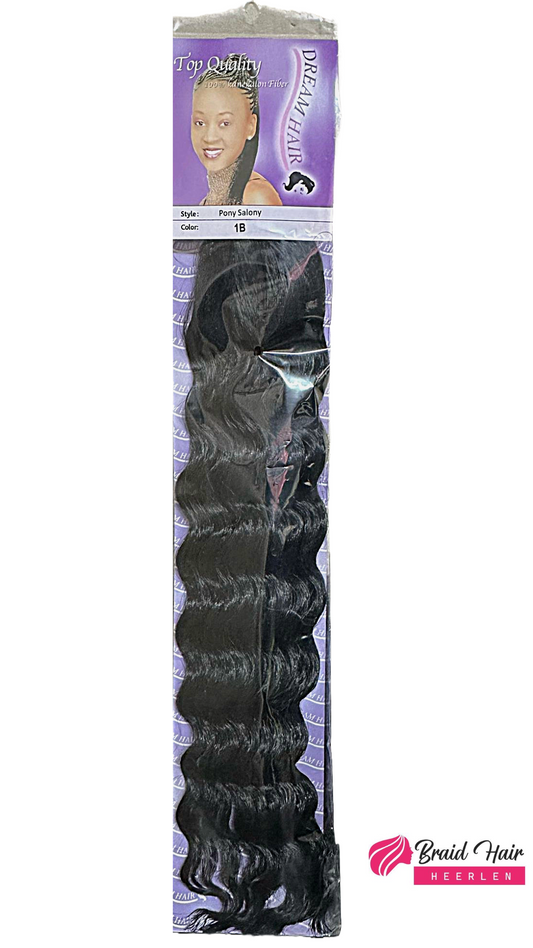 Dream hair Crochet - Pony salony 18" 1B
