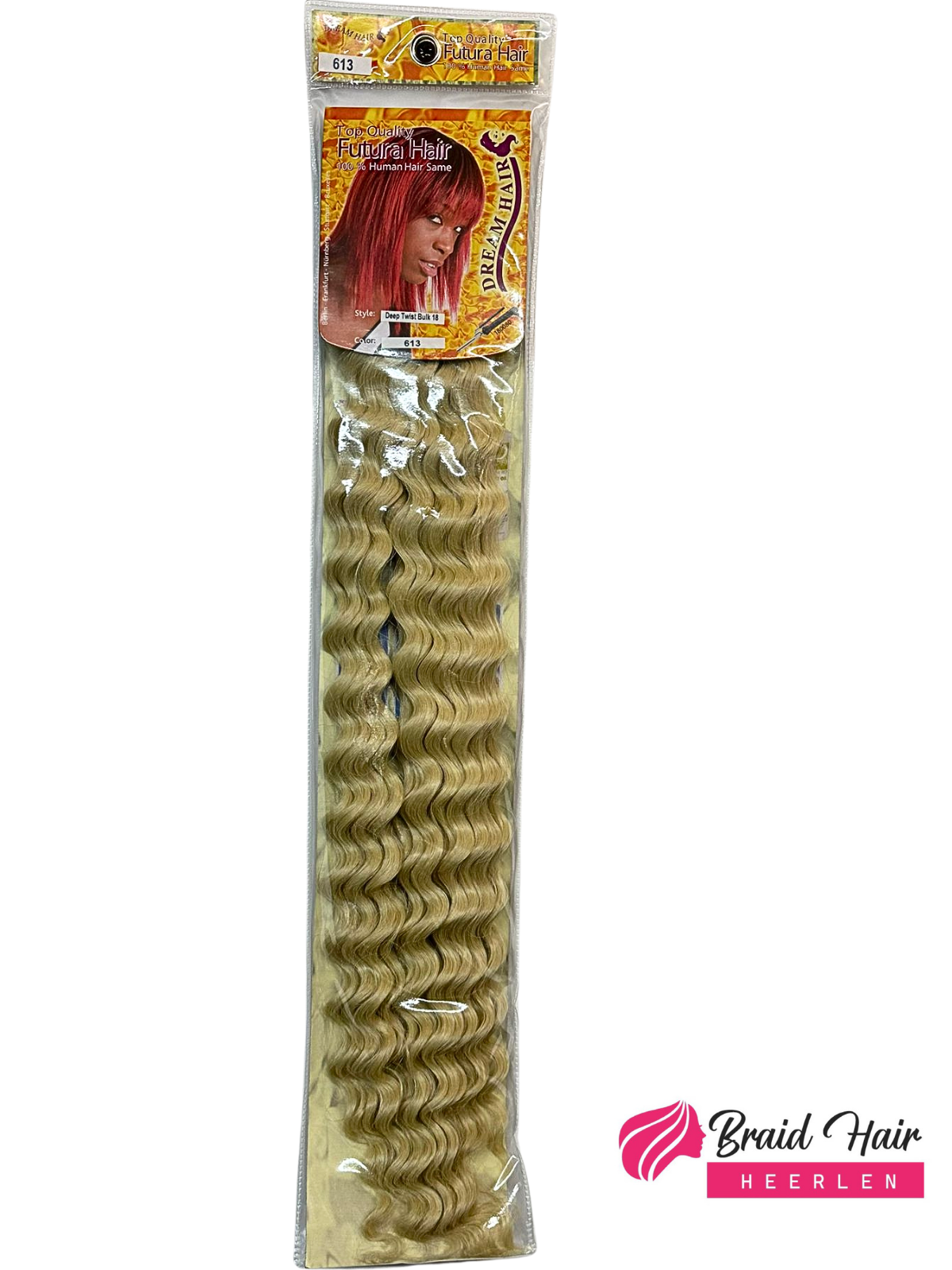 Dream hair Crochet - deep twist bulk 18" 613