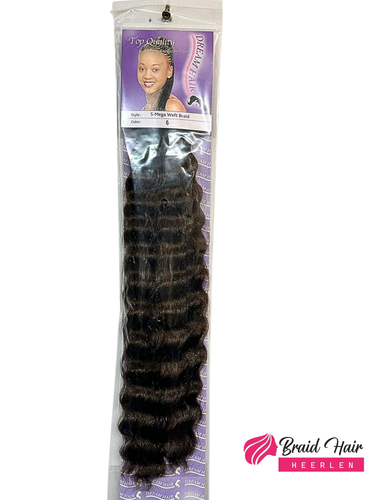 Dream hair Crochet - s-mega weft braid 18" 6