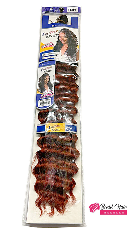 Freetress Crochet Braid Deep Twist 22″  TT350