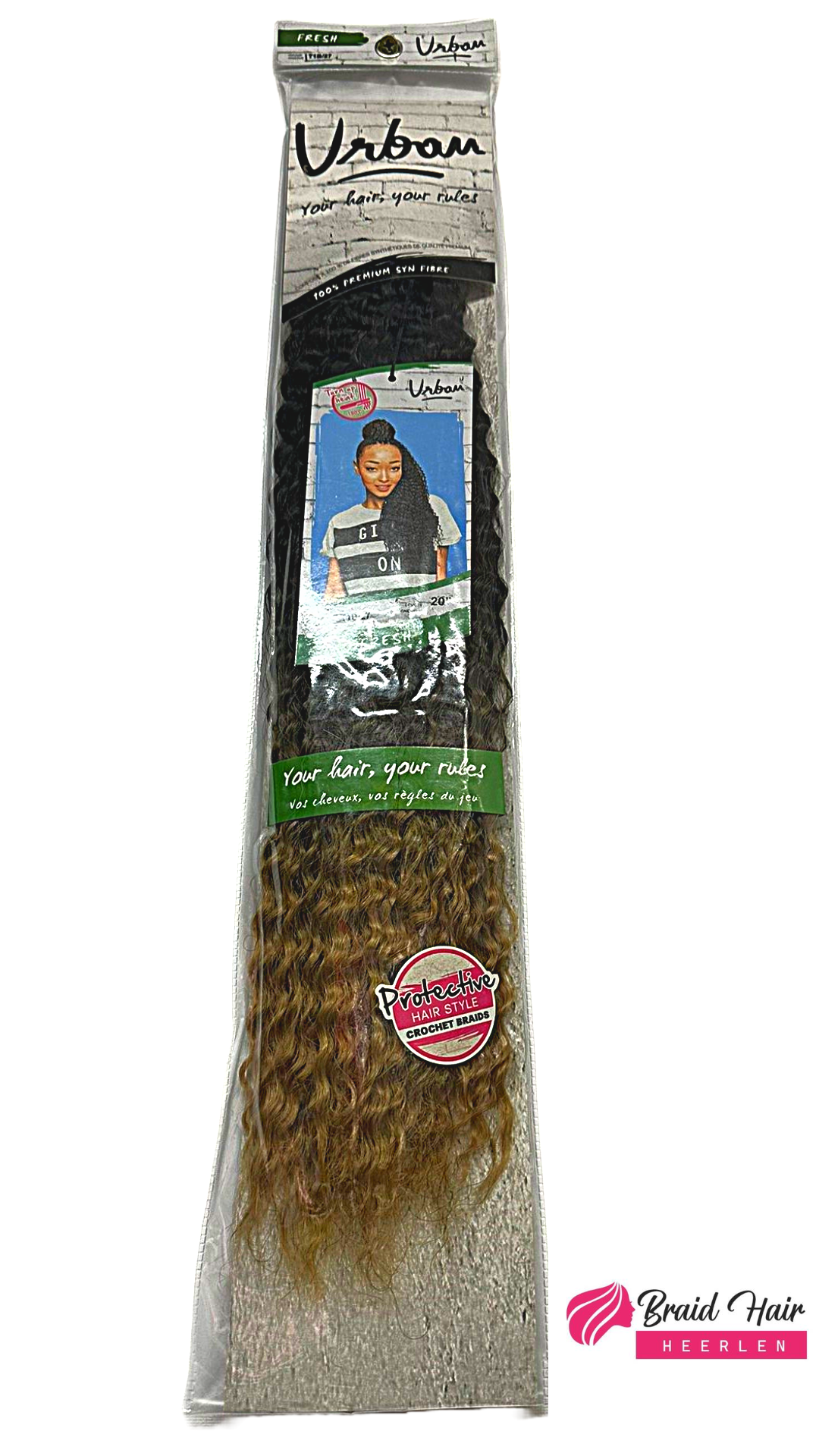 Urban Crochet Braid Fresh 18" T1B/27