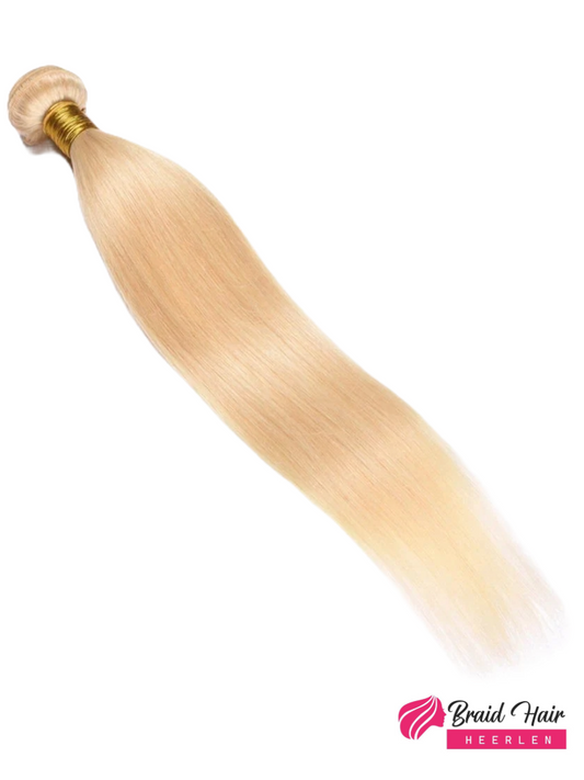 Weave van echt mensenhaar stijl blond (extra volume)