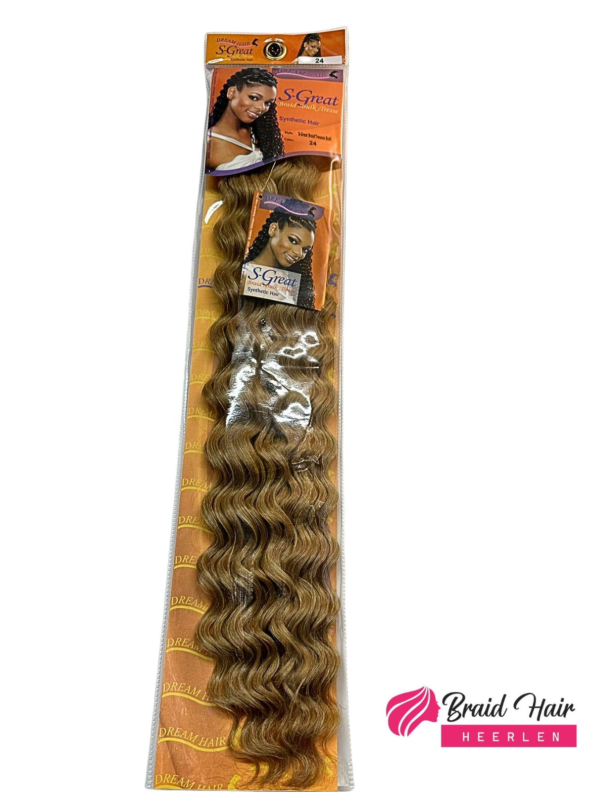 S- great Crochet - braid/tresses bulk 18" 24
