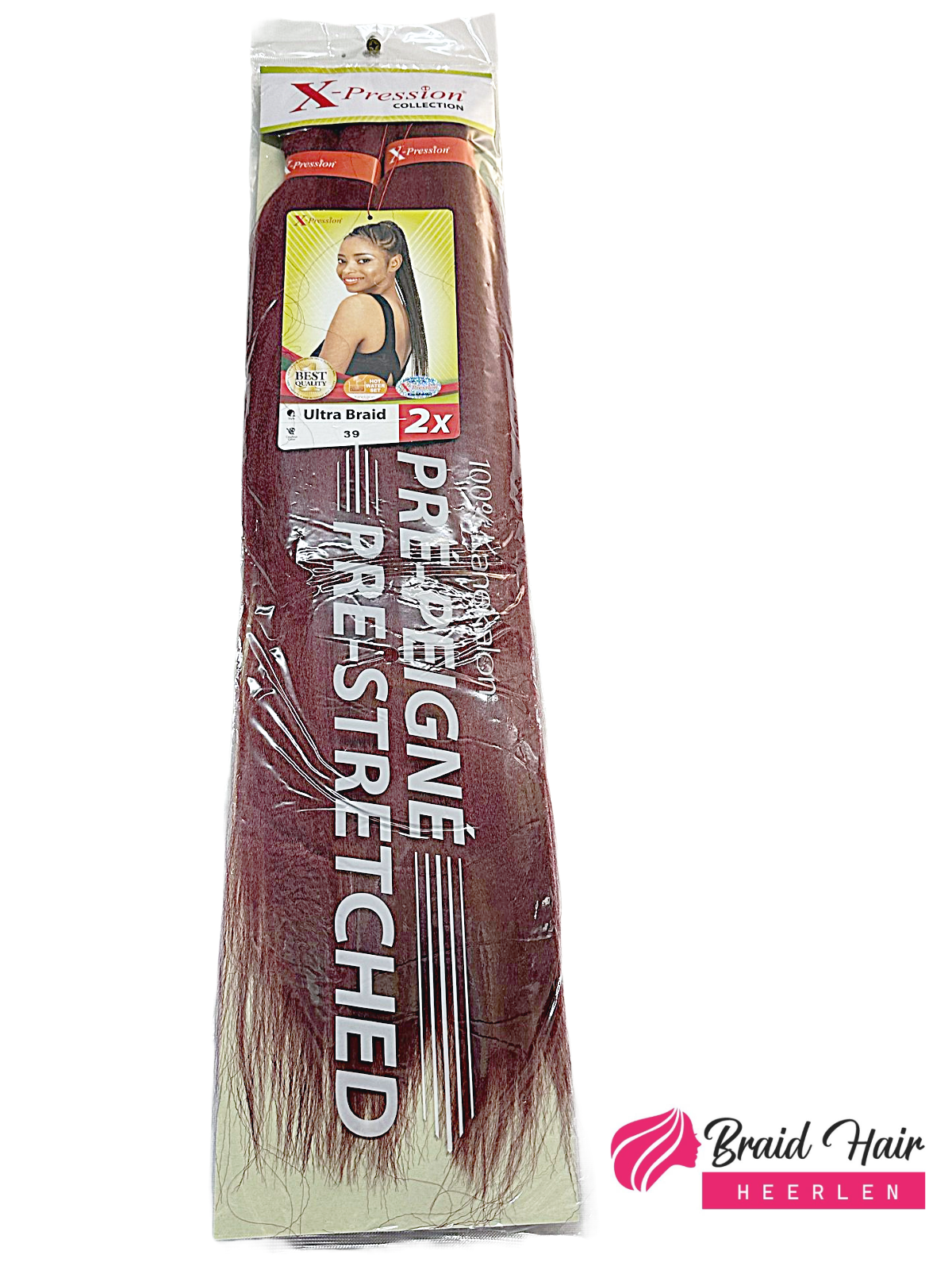 X-pression 2X Pre-Stretched Braid 46'' 39