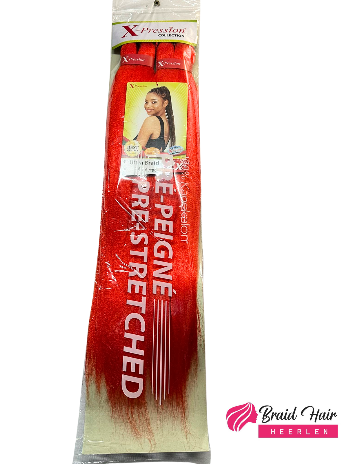 X-pression 2X Pre-Stretched Braid 46''Applered