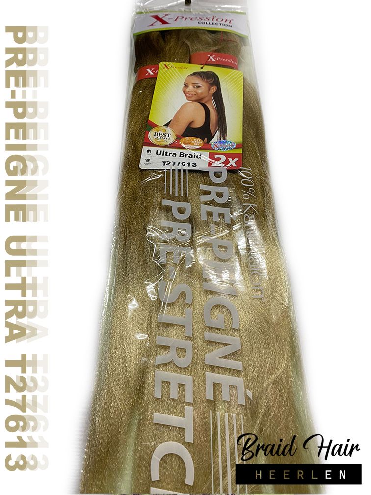 X-pression 2X Pre-Stretched Braid 46'' T27/613