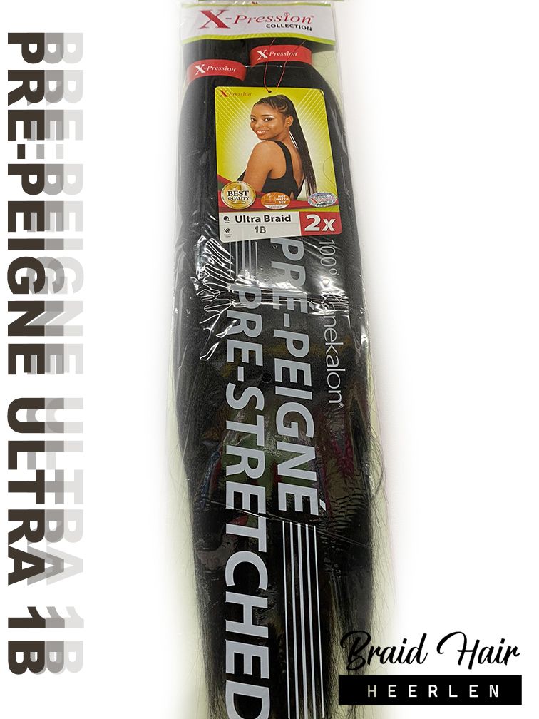 X-pression 2X Pre-stretched Braid 46'' 1B