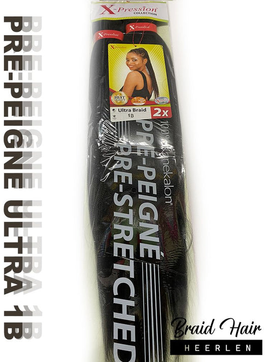 X-pression 2X Pre-stretched Braid 46'' 1B